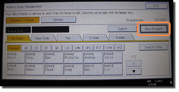 Scan to email ricoh it cornell